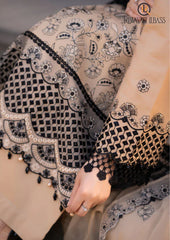 Summer Unstitched 3PCs Embroidered Lawn Dress With Embroidered Chiffon Dupatta RL-319