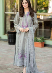 Winter Unstitched 3PCs Embroidered Dhanak Dress With Embroidered Chiffon Dupatta RL-646