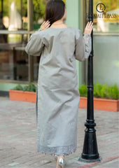 Winter Unstitched 3PCs Embroidered Dhanak Dress With Embroidered Chiffon Dupatta RL-646