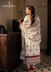 Winter Unstitched 3PCs Heavy Embroidered Dhanak Dress With Heavy Embroidered Shawl RL-707