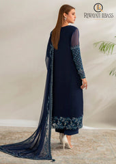 Winter Unstitched 3PCs Embroidered Dhanak Dress With Embroidered Chiffon Dupatta RL-659