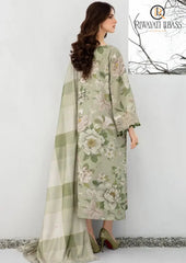 Winter Unstitched 3PCs Digital Printed Karandi Dress With Digital Printed Karandi Shawl RL-664