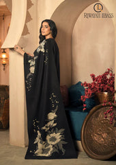 Winter Unstitched 3PCs Embroidered Dhanak Dress With Digital Printed Karandi Shawl RL-667