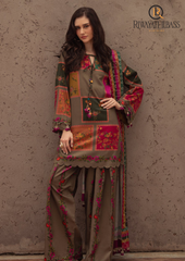 3PCs SUMMER DIGITAL PRINTED LAWN DRESS RL-683