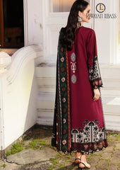 Winter Unstitched 3PCs Digital Printed Karandi Dress With Digital Printed Karandi Shawl RL-684