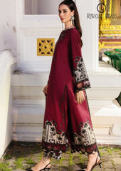 Winter Unstitched 3PCs Digital Printed Karandi Dress With Digital Printed Karandi Shawl RL-684