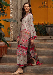 Winter Unstitched 3PCs Digital Printed Karandi Dress With Digital Printed Karandi Shawl RL-685