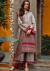 Winter Unstitched 3PCs Digital Printed Karandi Dress With Digital Printed Karandi Shawl RL-685