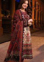 3PCs SUMMER DIGITAL PRINTED LAWN DRESS RL-688