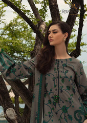 Winter Unstitched 3PCs Digital Printed Karandi Dress With Digital Printed Karandi Shawl RL-689