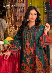 Winter Unstitched 3PCs Digital Printed Karandi Dress With Digital Printed Karandi Shawl RL-694