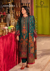 Winter Unstitched 3PCs Digital Printed Karandi Dress With Digital Printed Karandi Shawl RL-694