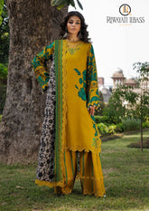 Winter Unstitched 3PCs Digital Printed Karandi Dress With Digital Printed Karandi Shawl RL-706