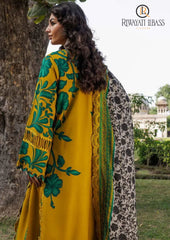 Winter Unstitched 3PCs Digital Printed Karandi Dress With Digital Printed Karandi Shawl RL-706