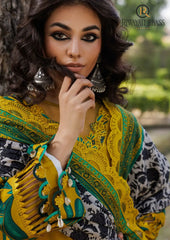 Winter Unstitched 3PCs Digital Printed Karandi Dress With Digital Printed Karandi Shawl RL-706