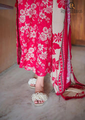 Winter Unstitched 3PCs Digital Printed Karandi Dress With Digital Printed Karandi Shawl RL-709