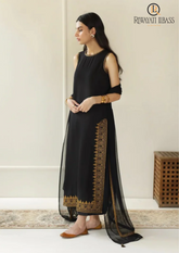 Summer Unstitched 3PCs Embroidered Lawn Dress With Chiffon Dupatta RL-211