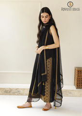 Summer Unstitched 3PCs Embroidered Lawn Dress With Chiffon Dupatta RL-211