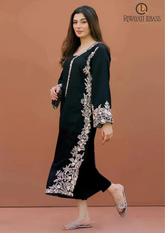 Summer Unstitched 2PCs Embroidered Lawn Dress With Lawn Trouser RL-217