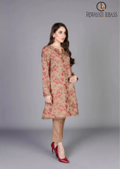 Summer Unstitched 3PCs Embroidered Lawn Dress With Chiffon Dupatta RL-270