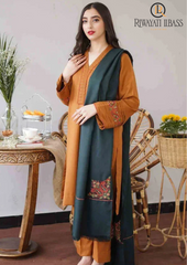 Summer Unstitched 3PCs Embroidered Lawn Dress With Lawn Dupatta RL-273