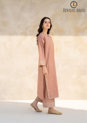 Summer Unstitched 2PCs Lawn Embroidered Dress RL-303