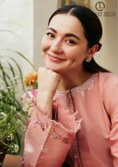 Summer Unstitched 3PCs Lawn Embroidered Dress With Diamond Dupatta RL-305