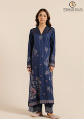 Summer Unstitched 2PCs Lawn Embroidered Dress With Lawn Trouser RL-310