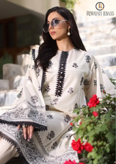 Summer Unstitched 3PCs Embroidered Lawn Dress With Embroidered Chiffon Dupatta RL-311