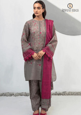 Summer Unstitched 3Pc Digital Printed Lawn Dress With Lawn Dupatta RL-170