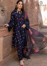 Summer Unstitched 3PCs Digital Printed Lawn Dress With Diamond Dupatta RL-184