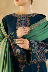 Summer Unstitched 3PCs Embroidered Lawn Dress With Diamond Dupatta RL-250