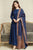 3PC Linen Suit with Heavy Embroidered Linen Shawl-RL906