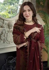 3PCs SUMMER EMBROIDERED LAWN DRESS RL-1009