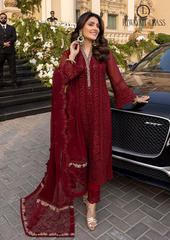 3PCs SUMMER EMBROIDERED LAWN DRESS RL-1013