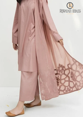 3PCs SUMMER EMBROIDERED LAWN DRESS  RL-1016