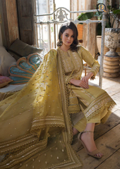 3PCs SUMMER EMBROIDERED LAWN DRESS RL-1018
