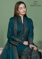 3PCs SUMMER EMBROIDERED LAWN DRESS RL-1022