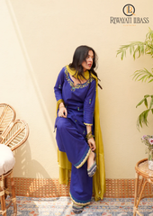 3PCs SUMMER EMBROIDERED LAWN DRESS RL-1027