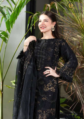 3PCs SUMMER EMBROIDERED LAWN DRESS RL-1030