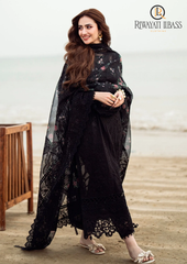 3PCs SUMMER EMBROIDERED LAWN DRESS RL-1038