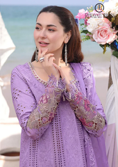 3PCs SUMMER EMBROIDERED LAWN DRESS RL-1050