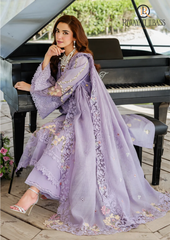 3PCs SUMMER EMBROIDERED LAWN DRESS RL-1052