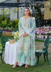 3PCs SUMMER EMBROIDERED LAWN DRESS RL-1055