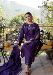 3PCs SUMMER EMBROIDERED LAWN DRESS RL-1058