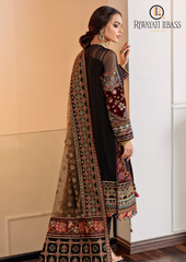 3PCs SUMMER EMBROIDERED LAWN DRESS RL-1060