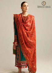 3PCs SUMMER EMBROIDERED LAWN DRESS RL-1065