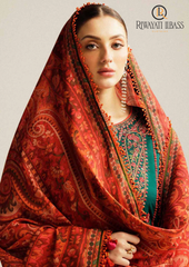 3PCs SUMMER EMBROIDERED LAWN DRESS RL-1065