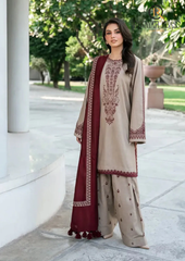 3PCs SUMMER EMBROIDERED LAWN DRESS RL-1068