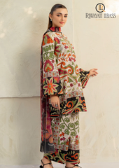 3PCs SUMMER DIGITAL PRINTED LAWN DRESS RL-1072